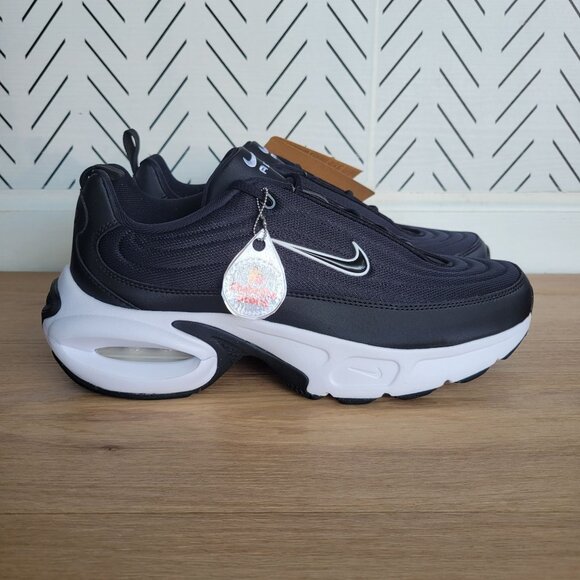 ✨✨Nike Air Max Portal Sz 10 Women Shoes Athletic Sneakers Black White HF3053-001 - Picture 2 of 11